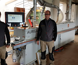 "We live for woodworking" - a Motto und now a machine that suits with it: The AURIGA 1308 XL