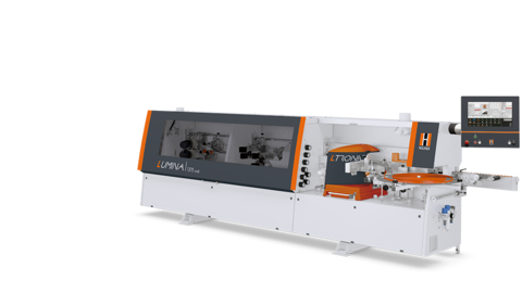 Edge banding machine LUMINA 1375 from HOLZHER - Laser edging and Glu Jet with PUR adhesive Edge banding machine LUMINA 1375 from HOLZHER - Laser edging and Glu Jet with PUR adhesive
