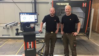 Holzher reference customer joinery Keuper with CNC Evolution and 5-axis Pro-Master, edge banding machine Streamer and panel saw Sector Holzher reference customer joinery Keuper with CNC Evolution and 5-axis Pro-Master, edge banding machine Streamer and panel saw Sector