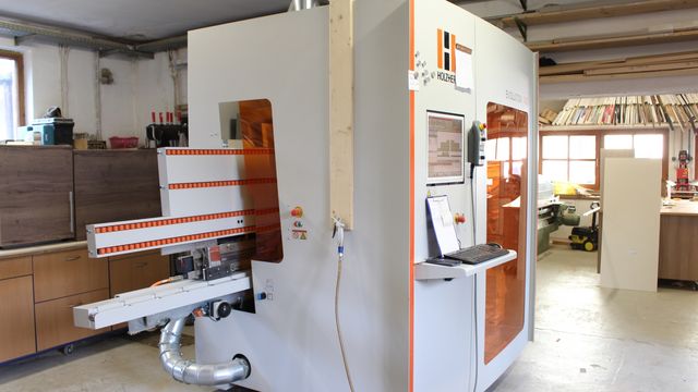 Referenz Holzher Maschine CNC Evolution 7405