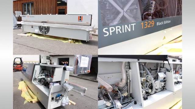 Well prepared for the future with an edgebander from HOLZ-HER Great experience with the full-equipped SPRINT 1329 Black Editon