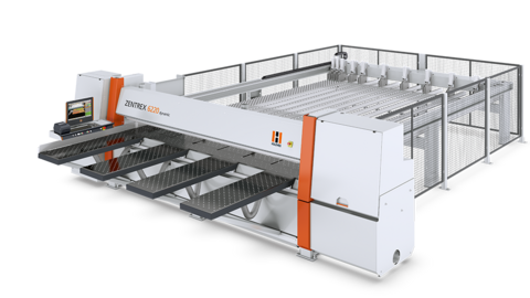 The HOLZ-HER ZENTREX 6220 dynamic is an ideal configuration for charging the machine using intelligent vacuum charging systems