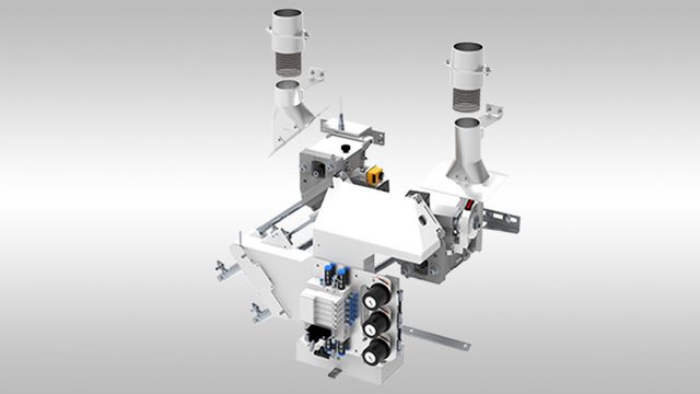 Pneumatic trimming unit - 60 mm Pneumatic trimming unit - 60 mm