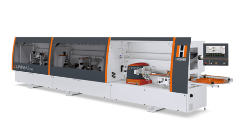 Edge banding machine HOLZHER LUMINA 1598 - zero joint for laser edges Edgebander Lumina 1598 from Holzher