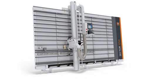 Vertical wall saw from Holzher - precise working on small space