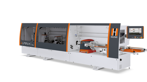 Edge banding machine HOLZHER LUMINA 1594 - Zero-joint with NIR module Edgebander Holzher Lumina industry 1594 for perfect zero joints