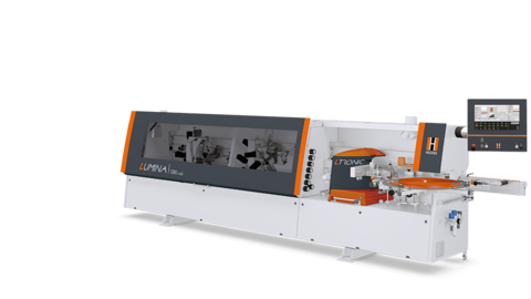 Edge banding machine LUMINA 1380 multi with multifunctional milling technology