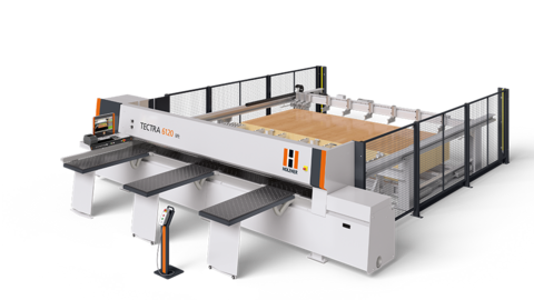 The HOLZ-HER TECTRA 6120 lift with its massive lifting table is the perfect solution for series production