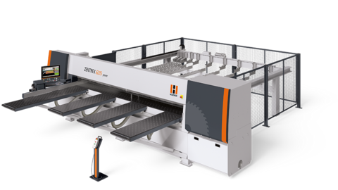 The horizontal pressure beam saw ZENTREX 6215 power is the high-performance cutting solution for high throughput The horizontal pressure beam saw ZENTREX 6215 power is the high-performance cutting solution for high throughput