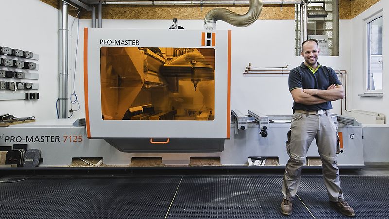 Maximum precision with 5-axis CNC machine from HOLZHER