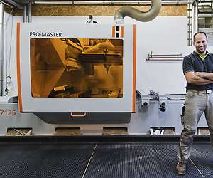 Maximum precision with 5-axis CNC machine from HOLZHER