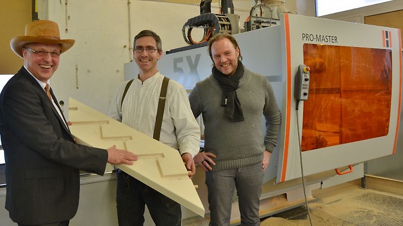 State-of-the-art wood processing with digital CNC technology