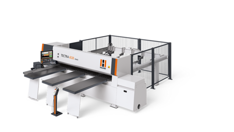 HOLZHER beam saw TECTRA 6120 classic for panel processing and wood working The universal beam saw for wood working